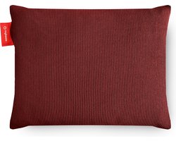 Myheate® Warmtekussen - Gebreid - Warmte Kussen Oplaadbaar - Elektrisch - Draadloos - Ingebouwde Batterij - Infrarood - Oplaadbaar - Voor Binnen en Buiten - Gebreid / Bordeaux - 60x45cm