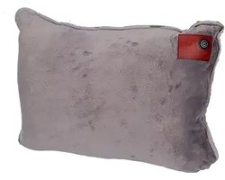 Nikki Amsterdam | The.Pillow | Grey | Grijs | Duurzaam | Draadloos | 60 x 45 x 18cm | Infrarood | Warmtekussen | In en Outdoor | Loungekussen | incl 16.000 mAh Powerbank | Gebruiksduur: tot 14 uur