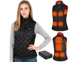 Oplaadbaar Verwarmd Vest voor Heren en Dames | USB Elektrisch Verwarmde Jas met 3 Warmtestanden