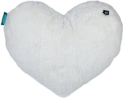 Qnuss Elektrisch Warmtekussen - Draadloos - Oplaadbaar - Marshmellow - 40x35 - Infraroodwarmte - Inclusief Powerbank