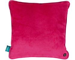 Qnuss Elektrisch Warmtekussen - Oplaadbaar - Energiebesparend & Duurzaam - Fluweel - Candy Crush - 45x45 - Infraroodwarmte - Inclusief Powerbank