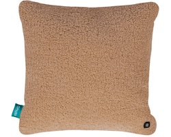 Qnuss Elektrische Warmtekussen - Infraroodwarmte - Oplaadbaar - Draadloos - Chai latte - 45x45 - Inclusief Powerbank