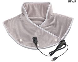 RFWR® Elektrisch verwarmd nek- en schouderkussen met USB - Comfortabele en snelle verlichting met 3 warmtestanden