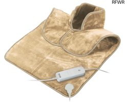 RFWR® Wasbare elektrische verwarmingspad XXL voor nek en rug met 3 temperatuurinstellingen