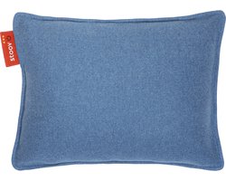 Stoov Warmtekussen | Ploov¹ Mid Blue | Duurzaam & Draadloos | Infrarood warmtekussen | 45x60 cm | Plus batterij