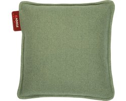Stoov Warmtekussen | Ploov² Mid Green | Duurzaam & Draadloos | Infrarood warmtekussen | 45x45 cm | Standard batterij