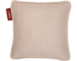 Stoov Warmtekussen | Ploov² Soft Beige | Duurzaam & Draadloos | Infrarood warmtekussen | 45x45 cm | Standard batterij