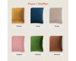 Stoov Warmtekussen | Ploov³ Light Grey | Duurzaam & Draadloos | Infrarood warmtekussen | 45x60 cm | Flex 33Wh batterij