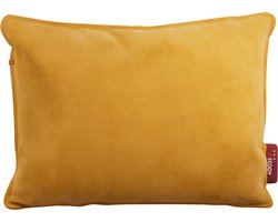 Stoov Warmtekussen | Ploov³ Ocher Yellow | Duurzaam & Draadloos | Infrarood warmtekussen | 45x60 cm | Pro 50Wh batterij