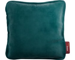 Stoov Warmtekussen | Ploov³ Petrol Green | Duurzaam & Draadloos | Infrarood warmtekussen | 45x45 cm | Flex 33Wh batterij
