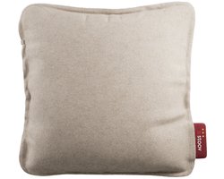 Stoov Warmtekussen | Ploov³ Soft Beige | Duurzaam & Draadloos | Infrarood warmtekussen | 45x45 cm | Pro 50Wh batterij