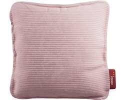 Stoov Warmtekussen | Ploov³ Soft Pink | Duurzaam & Draadloos | Infrarood warmtekussen | 45x45 cm | Base 24Wh batterij