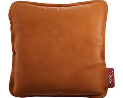 Stoov Warmtekussen | Ploov³ Terracotta Orange | Duurzaam & Draadloos | Infrarood warmtekussen | 45x45 cm | Pro 50Wh batterij