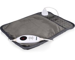 Tristar BW-4771 Elektrische Hand- en Voetwarmer – 6 Warmtestanden – Wasbaar – 42x32cm – Fleece – Automatische Uitschakeling - Grijs