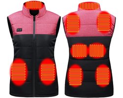 Verwarmd Vest met 9 Zones - USB Oplaadbaar en Wasbaar – Elektrische Bodywarmer voor Heren en Dames