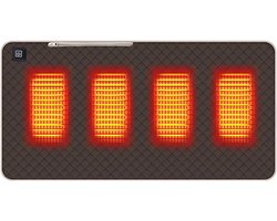 Verwarmd Zitkussen USB - Inklapbaar & Draagbaar - Ideaal voor Buiten & Thuis