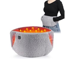 Verwarmingskussen Buik - Warmtekussen - Buikband Verwarmd - Tailleverwarmer - Handverwarmer - Electrisch - 3 Temperaturen - USB - Fluweel