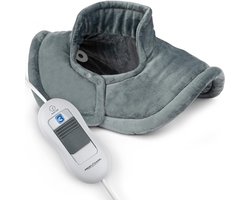 Verwarmingskussen Schouder en Nek - XXL Warmte voor Ontspanning - 3 Warmtestanden - Wasbare Fleece Overtrek