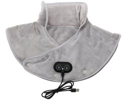 Verwarmingskussen voor nek en schouders, verwarmingsband voor nek, schouderriem, verwarmd, voor warmtecompressen