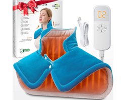 Verzwaarde nek- en schouderverwarmingskussen voor ultiem comfort en pijnverlichting