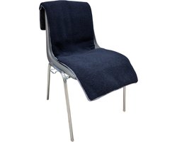 VH Regelbare stoel verwarmer - "Vulcano" - Teddy Blauw - 40 x 120 cm (100 Watt) - Met LCD controller - 8 warmte standen