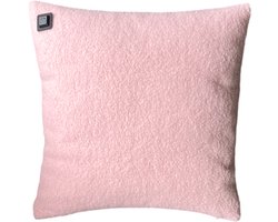 Warmpi® Teddy Warmtekussen – Roze – Draadloos & Netstroom – Incl. powerbank (10.000mAh) + geïntegreerde 2,5m Kabel – 3 Warmtestanden tot 65°C – Infrarood verwarmd kussen