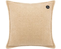 Warmtekussen – 3 Warmtestanden – Warmtekussen Oplaadbaar – 10k mAh – Draadloos – Warmte Kussen – 40x40 cm – Teddy Beige – Saaf Comfort