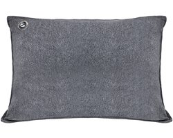 Warmtekussen – 3 Warmtestanden – Warmtekussen Oplaadbaar – 10k mAh Powerbank – Draadloos – Warmte Kussen – 45x60 – Original Grey – Saaf Comfort