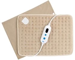 Warmtekussen oplaadbaar - Warmtekussen elektrisch - Warmtekussen nek en schouders - Beige