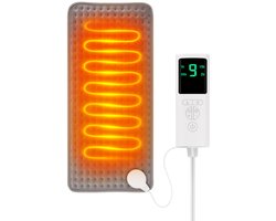 Warmtekussen - Warmtedeken - Elektrisch - 60 x 30 cm - 9 standen - Timer - Energiezuinig - Automatische uitschakeling