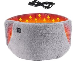 Ynkkvre - Elektrische buikwarmer - Warmteband - Menstruatieband - Warmtekussen - Handwarmer - Verwarmingsdeken - 3 Temperatuurniveaus - USB-aangedreven - Verstelbare Klittenband - Wasbaar in Machine