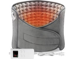 Zavira® Warmtekussen - Verwarming- Heating pad - Grijs - 120 x 30 cm