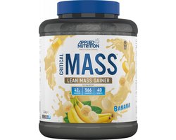 Applied Nutrition Critical Mass Professional (2400g) Banana - Gewichtstoename - Met Creatine