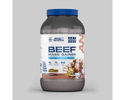 Beef Mass Gainer Cola Millions – 3.13 kg – Applied Nutrition – Hoogwaardige Spiermassa Gainer – 42g Eiwit per Portie – Lactosevrij - Weight Gainer