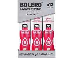 Bolero Sticks (12x3g) Lychee - Intra- & Post-Workout - Intra-Workout