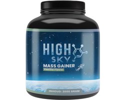 Highsky Weight Gainer - Vanille - Eiwitshake - Aankomen Gewicht - 2000 gram - 33 Doseringen
