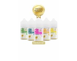 Hyggefoods - Trend 5-Pack Keto Druppels - 1.Beauty - 2.Relax - 3.Detox - 4.Sport & 5.Immuunsysteem - Nieuwe Generatie Alkaline Drops - Trend 5-Pack Druppels