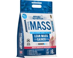 Mass Gainer - CRITICAL MASS 6000g Applied Nutrition - - WHITE CHOCOLATE & RASPBERRY