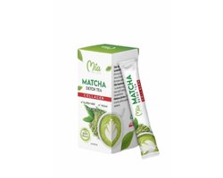 Mia For Life Aleyna Baharat - Matcha Detox Thee Collageen 20 Stuks - Aardbeiensmaak