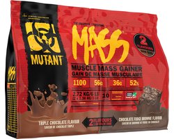 Mutant Mass Dual Chamber Bag - 2720 g - Triple Choco / Choco Fudge