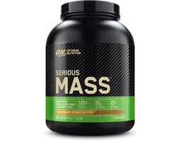 Optimum Nutrition Serious Mass - Chocolate Peanut Butter - Mass Gainer - Weight Gainer - 2727 gram (8 servings)