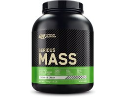 Optimum Nutrition Serious Mass - Cookies & Cream - Mass Gainer - Weight Gainer - 2727 gram (8 servings)