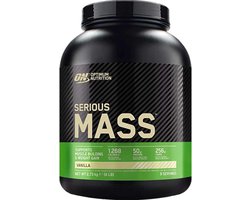 Optimum Nutrition Serious Mass - Vanilla - Mass Gainer - Weight Gainer - 2727 gram (8 servings)