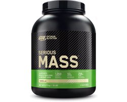 Optimum Nutrition Serious Mass - Vanilla - Mass Gainer - Weight Gainer - 2727 gram (8 servings)