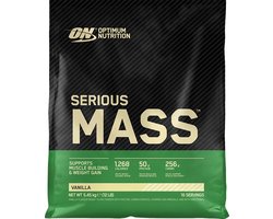 Optimum Nutrition Serious Mass - Vanilla - Mass Gainer - Weight Gainer - 5450 gram (16 servings)