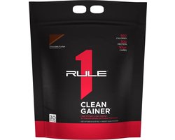 Rule1 R1 Clean Gainer (9,6lbs) Chocolate Fudge - Gewichtstoename - Zonder Creatine