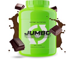 Scitec Nutrition® - Jumbo (3520 gram - Chocolate) - Chocolade - 16 eiwitshakes - weight gainer - mass gainer - proteine poeder - protein powder - gewichtstoename - proteine shake