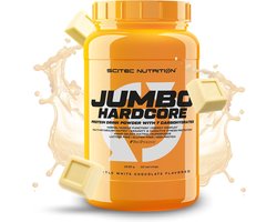 Scitec Nutrition® - Jumbo Hardcore (1530 gram - Brittle White Chocolate) - Witte chocolade - 10 eiwitshakes - weight gainer - mass gainer - proteine poeder - protein powder - gewichtstoename - spiermassa vergroten