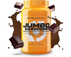 Scitec Nutrition® - Jumbo Hardcore (1530 gram - Chocolate) - Chocolade - 10 eiwitshakes - weight gainer - mass gainer - proteine poeder - protein powder - gewichtstoename - spiermassa vergroten
