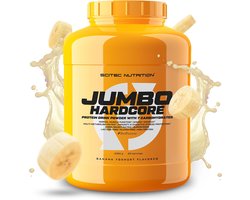 Scitec Nutrition® - Jumbo Hardcore (3060 gram - Banana/Yogurt) - Banaan/Yoghurt - 20 eiwitshakes - weight gainer - mass gainer - proteine poeder - protein powder - gewichtstoename - spiermassa vergroten